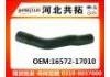 Radiator Hose:16572-17010